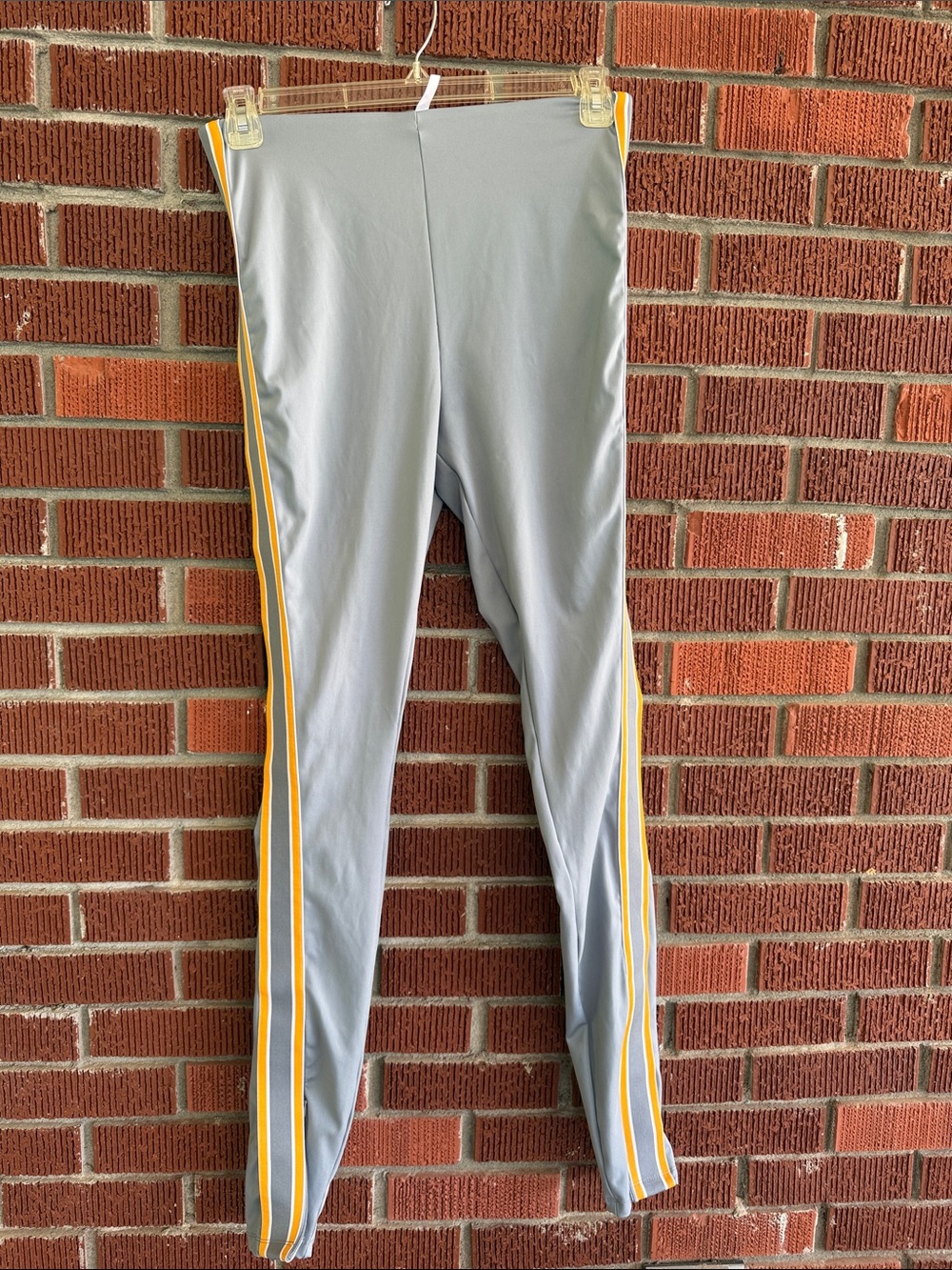 Fabletics Light Gray High-Waist Leggings